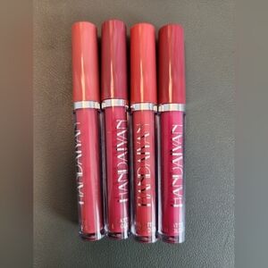 Set Of 4 Matte Lip Glosses by HANDAIYAN